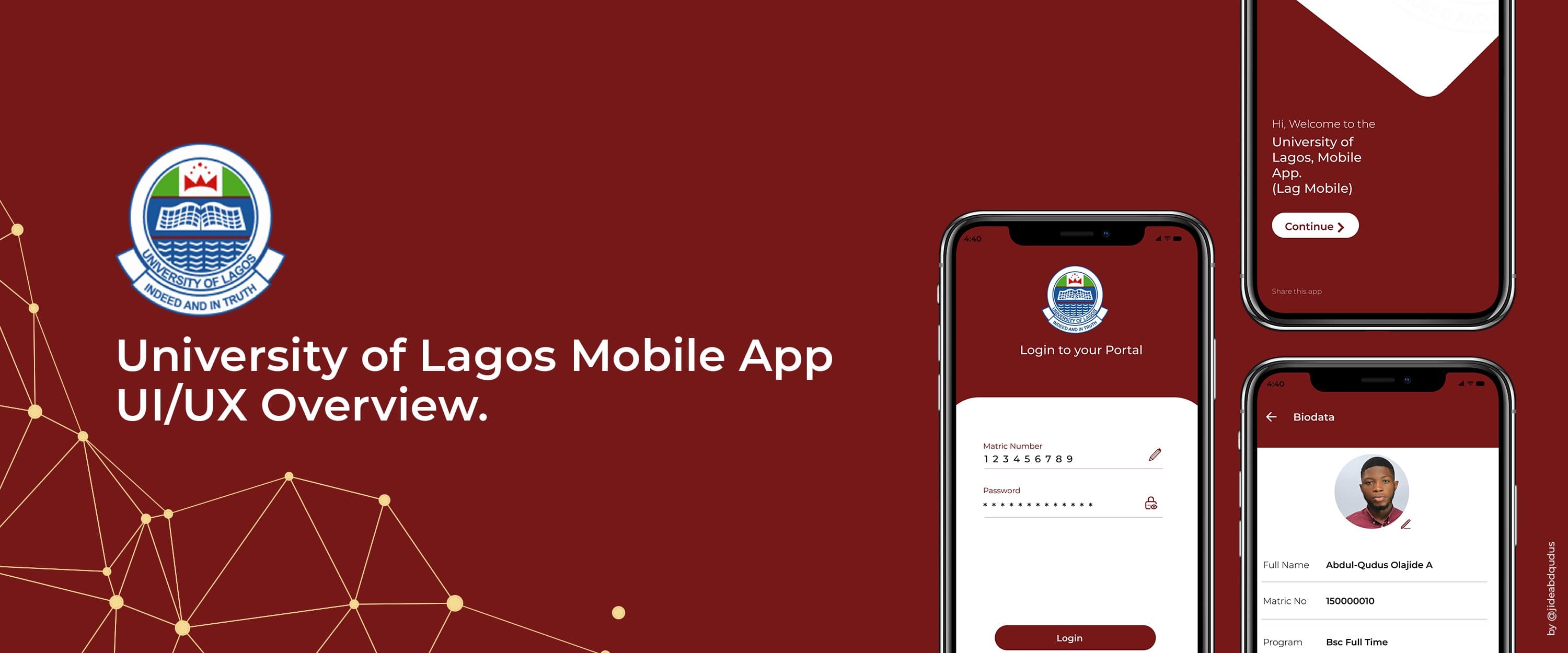 Lag Mobile App UI/UX Overview.